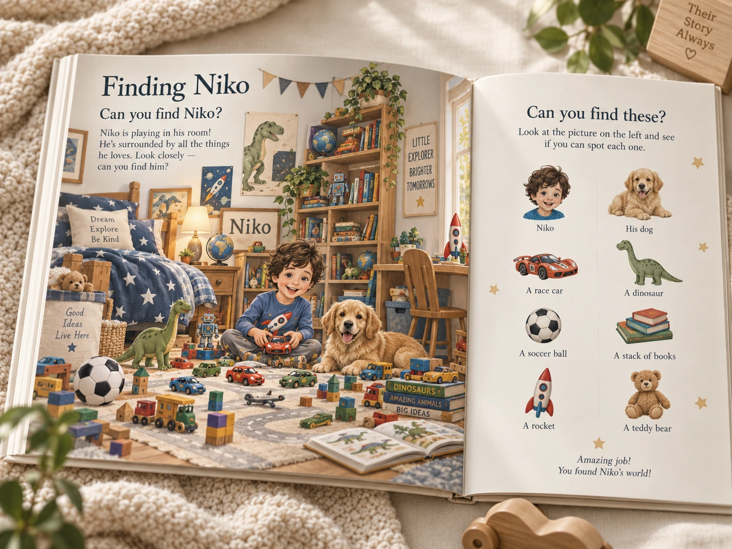 Finding Niko sample spread from Little Chapters